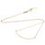 Colgante Tiffany & Co. T Smile Oro Amarillo 18K Small Dorado