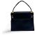 Valentino Garavani My Rockstud Satchel Leather Small Nero