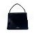 Valentino Garavani My Rockstud Satchel Leather Small Nero - vista 2