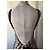 John Galliano Abito Lungo in Pizzo Nero e Nude Beige - vista 10
