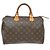 Louis Vuitton Speedy Monogram Canvas 30 Braun