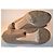 Gianvito Rossi Décolleté Peep-Toe in Camoscio Beige con Fiocco - vista 6