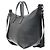 Balenciaga Hourglass Carryall in pelle Nero - vista 4