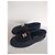 Mocassins Chanel CC em camurça preta Preto - vista 2