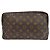 Louis Vuitton Trousse Toiletry Monogram Canvas 28 Castaño