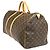 Louis Vuitton Keepall Monogram Canvas 55 Marrom - vista 3