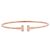 Autre Marque Tiffany & Co. Pulseira T Narrow Wire Medium