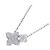 Colar com pingente Louis Vuitton em ouro branco 18K e diamantes