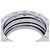 Bulgari Bague Bvlgari B.zero1 à 3 bandes en or blanc - vue 9