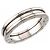 Bulgari Anello Bvlgari B-Zero1 a 1 banda in oro bianco 18K - vista 4