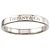 Autre Marque Anillo Flat Band de Tiffany & Co. en platino - vista 2