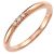 Autre Marque Anello Forever Band Tiffany & Co. in oro rosa 18K