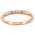 Autre Marque Anello Forever Band Tiffany & Co. in oro rosa 18K - vista 2
