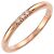 Autre Marque Anello Forever Band Tiffany & Co. in oro rosa 18K - vista 4