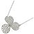 Autre Marque Collana Tiffany & Co. Paper Flower in platino e diamanti