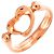Autre Marque Anillo Corazón Tiffany & Co. en oro rosa 18K