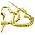 Autre Marque Spilla Triple Heart di Tiffany & Co. in oro giallo 18K - vista 4