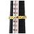 Anello Christian Dior 1 Band in oro giallo e bianco 18K - vista 5