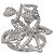 Anillo Gucci Flora #9 en oro blanco de 18K - vista 2