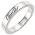 Cartier C de #48 Platin Ring