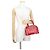 Sac à main Louis Vuitton Monogram Vernis Alma BB Rouge - vue 4