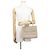 Borsa a mano Beach Small in tela Salvatore Ferragamo Beige - vista 4