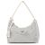 Saffiano Borsa Prada Re Edition 2000 Terry Rhinestone Bianco