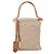 Prada Mini-Handtasche aus Häkeloptik Braun
