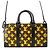 Sac à épaule Louis Vuitton Monogram Tuffetage Speedy Soft Trunk Marron Noir Jaune