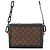 Louis Vuitton Monogram Shoulder Bag Black