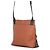 Loewe Schultertasche mit Karomuster Braun Mehrfarben - Ansicht 2