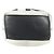 Jimmy Choo Juno Mesh Crossbody-Tasche mit Logo Schwarz Weiß - Ansicht 5