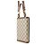 Gucci GG Supreme Lederhandtasche Braun - Ansicht 2