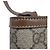 Gucci GG Supreme Lederhandtasche Braun - Ansicht 9