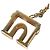 Louis Vuitton Gold Halskette Golden - Ansicht 4