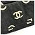 Sac à main cabas Chanel Vintage CC Coco Mark Logo Noir Blanc - vue 17