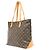 Louis Vuitton Cabas Mezzo Monogram Canvas Castaño - vista 3