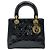 Christian Dior Lady Handtasche Schwarz