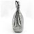 Chanel 31 Shopping gestepptes Kalbsleder Small Silber - Ansicht 4