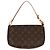 Louis Vuitton Pochette Accessoires NM Monogram Canvas Braun