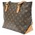 Louis Vuitton Cabas Piano Monogram Canvas Brown - view 4