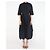 Loewe Vestido Túnica de Algodão Azul Marinho Azul escuro - vista 8