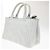 Prada Canapa Convertible adornado con cristales en lona Medium Castaño - vista 4