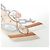 Hermès Hermes C'EST LA FETE Twilly 062743S Scarf Muffler Weiß Beige - Ansicht 2
