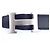 Hermès Cinturón reversible Hermes H 32mm Negro Azul marino - vista 2