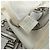 Hermès Hermes MORS ET GOURMETTES Pañuelo Cuadrado Liso Muffler Blanco - vista 3
