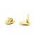 Hermès Hermes Blue and Gold Clip-On Ohrringe Blau Golden - Ansicht 4