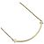 Autre Marque Collar Tiffany & Co. Smile Small en oro amarillo Dorado - vista 3