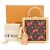 Bolso de mano Louis Vuitton x Takashi Murakami Mini Square Trunk Castaño - vista 2
