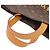Saco Tote Louis Vuitton em couro Monogram castanho Marrom - vista 8